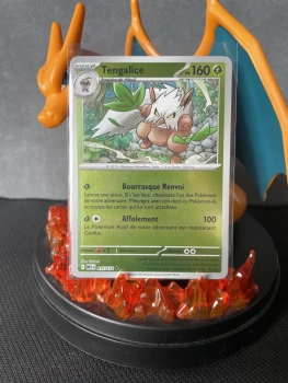 Carte Pokémon - TENGALICE 015/132 - Reverse (foil) - Méga Évolution