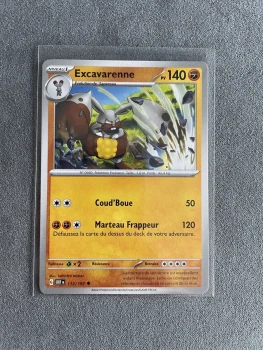 Carte Pokémon - EXCAVARENNE 113/197 - Flammes obsidiennes