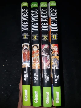 tome 1 à 4 one piece
