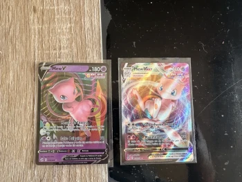 Lot de 2 carte Mew