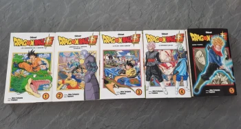 Mangas Dragon Ball Super Tomes 1 à 5