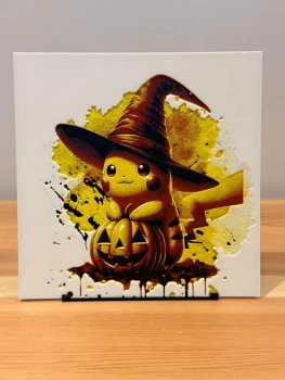 Tableau Pokémon - Pikachu Halloween
