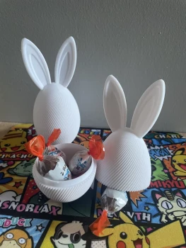 Œuf lapin de Pâques