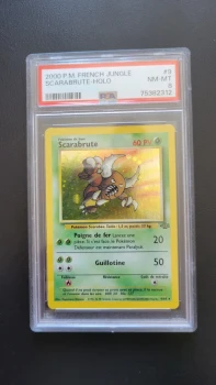 Pokémon PSA 8 Scarabrute 9/64 Édition 2 NM MT 🤩 Jungle Holo PCA CCC