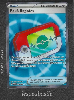 Poké Registre 113/088 UR - ME03 - Equilibre Parfait (2026)