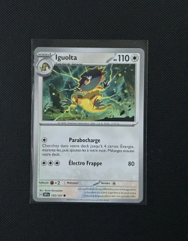 Carte Pokémon - Iguolta 155/191 - Étincelle Déferlante