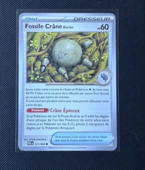 Carte Pokémon - Fossile Crâne Ancien 73/84 - Nuit Noire