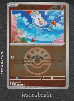 Flambino 036/217 reverse Pokeball - ME2.5 - Héros Transcendants (2026)