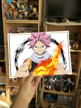 Affiche Natsu Dragneel Fairy Tail