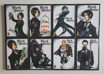 Manga Black Butler : Tome 1 À 8 (Manga De Yana Toboso)