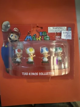 Pack figurines toad neuf