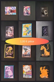Sleeves Pokémon Officielles neuves : 1€ l'unité 🔥