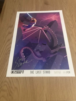 Poster Minecraft Minecon 2012 - "The Last Stand" par SamCube