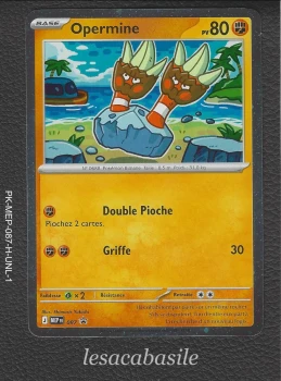 Opermine MEP 087 Holo - FR - Promos Méga-Evolution