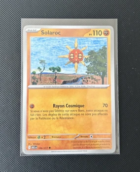 Carte Pokémon - Solaroc 106/217 - Héros Transcendants