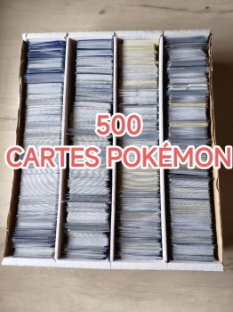 500 cartes Pokémon