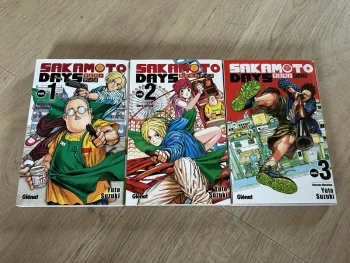 Manga Sakamoto Days : 3 Tomes + goodies