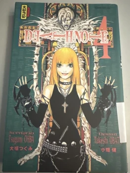 Manga death note vol 4 neuf