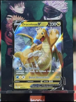 Carte Pokémon Dracolosse V 049/078 EB10.5 Epée & Bouclier Pokémon Go FR NEUF