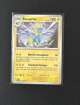 Carte Pokémon - Élecsprint 24/84 - Nuit Noire
