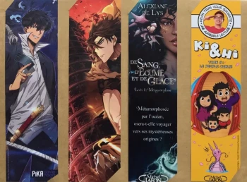 Goodies Manga Marque Page Collection Pika & Michel Lafon Éditions