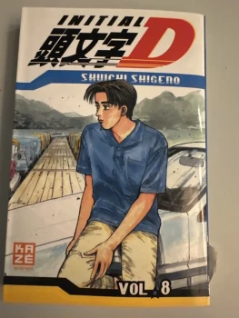 Manga initial d vol 8 neuf