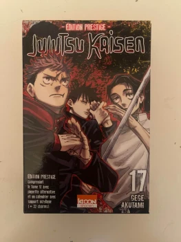 Manga Coffret Collector Jujutsu Kaisen - Tome 17 Presitge, Comme Neuf