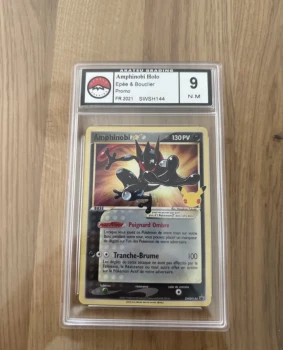 Carte Pokémon gradée Amphinobi holo star