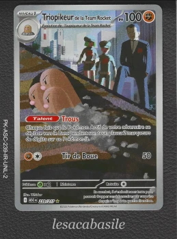 Triopikeur de la Team Rocket 239/217 IR - ME2.5 - Héros Transcendants (2026)