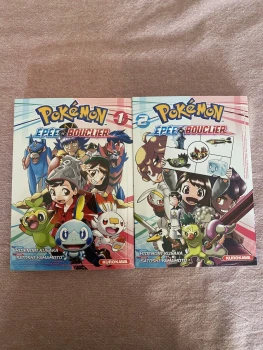 Pokémon épée bouclier tome 1 et 2