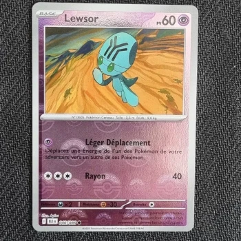 Carte pokemon Lewsor 040/086 POKEBALL - EV10.5  Foudre Noire