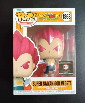Funko Pop Super Saiyan God Vegeta red Chalice dragon ball z 1868