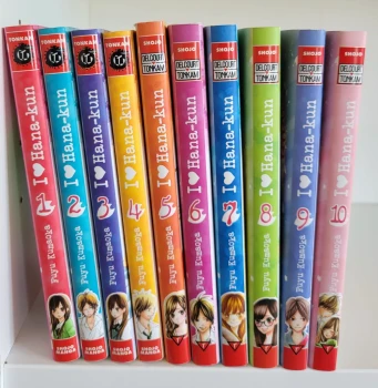 I Love Hana-Kun Intégrale : Tome 1 À 10 (Manga De Fuyu Kumaoka)