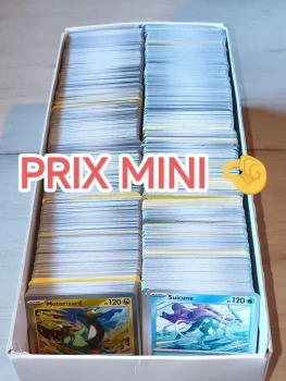 Lot de 100 cartes Pokémon VF en très bon état