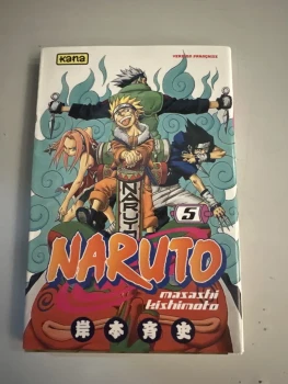 Manga naruto vol 5 neuf