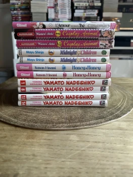 manga ( lot de 11) L'amour dans le thé, Cosplay animal, Midnight children, Honey x honey, Yamato Nadeshiko
