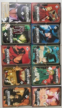 Lot de 10 tomes lupin