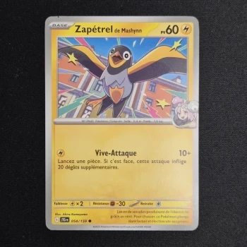 Carte Pokemon : Zapétrel - Aventures Ensemble