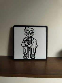 Plaque décorative Sprite Professeur Chen - jeux GameBoy 1G