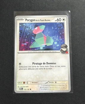 Carte Pokémon - Porygon de la Team Rocket 153/182 - Rivalités Destinés