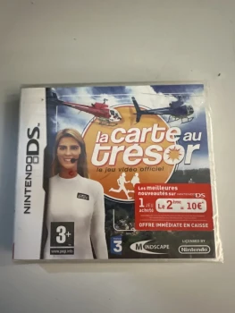Jeu ds la carte trésor officiel neuf blister