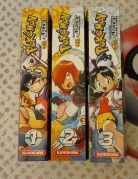 Pokemon Or et Argent (tomes 1 à 3)