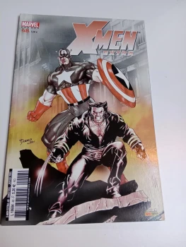 X-Men Extra N° 48 Le Fond De La Nuit : Wolverine / Captain America /janvier 2005 marvel TTBE