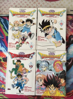 manga dragonquest tome 8-9-10-11