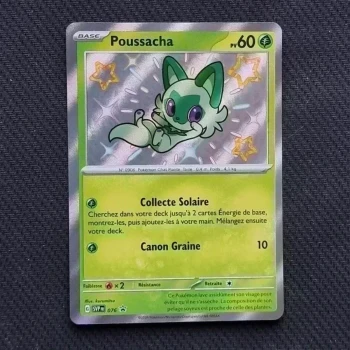 Carte pokemon Poussacha Shiny PROMO SVP 076 - EV4.5  Destinées de Paldea (2024)