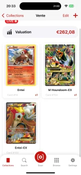 Carte Pokémon valeur de base 260€