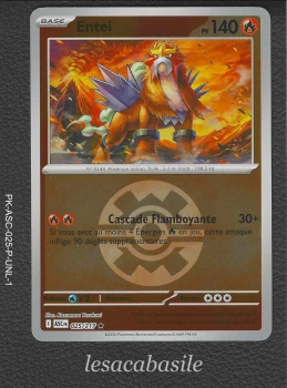 Entei 025/217 reverse Pokéball - ME2.5 - Héros Transcendants (2026)