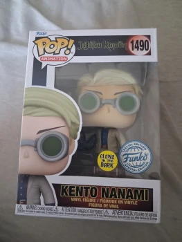 funko pop kento nanami 1490 glow chase special edition jujutsu kaisen rare