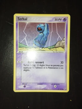 Carte pokémon terhal 55/107 édition 2005