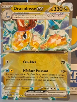 Carte Pokémon Dracolosse EX 159/197